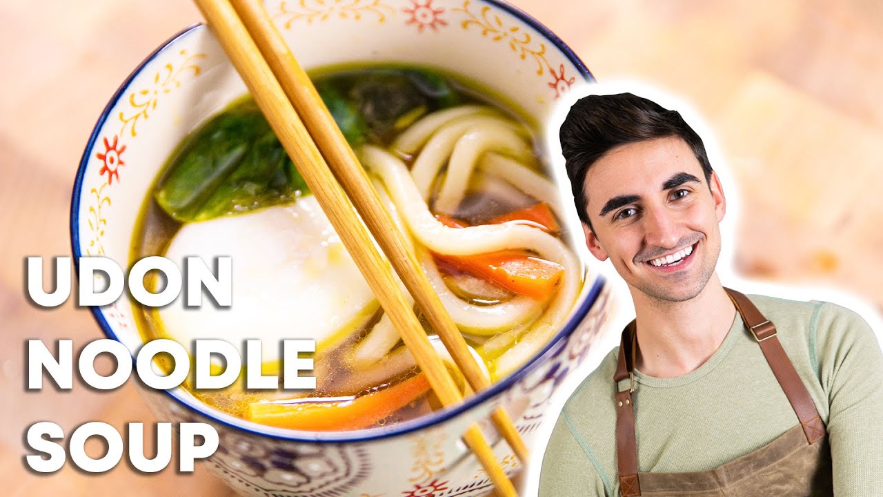 white boy attempts udon noodle soup | FlamBa&eacute;