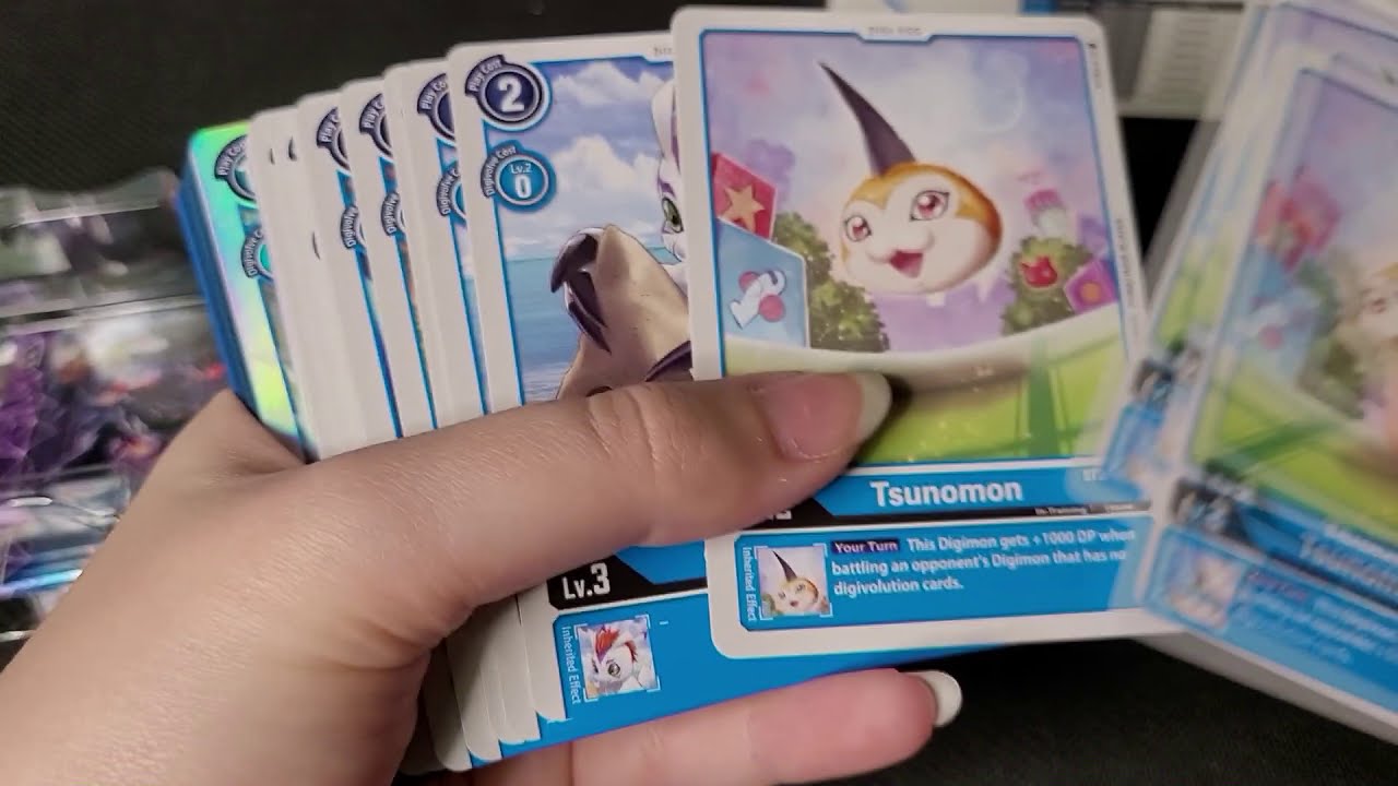 Digimon TCG 2020   Cocytus Blue Starter Deck Unboxing