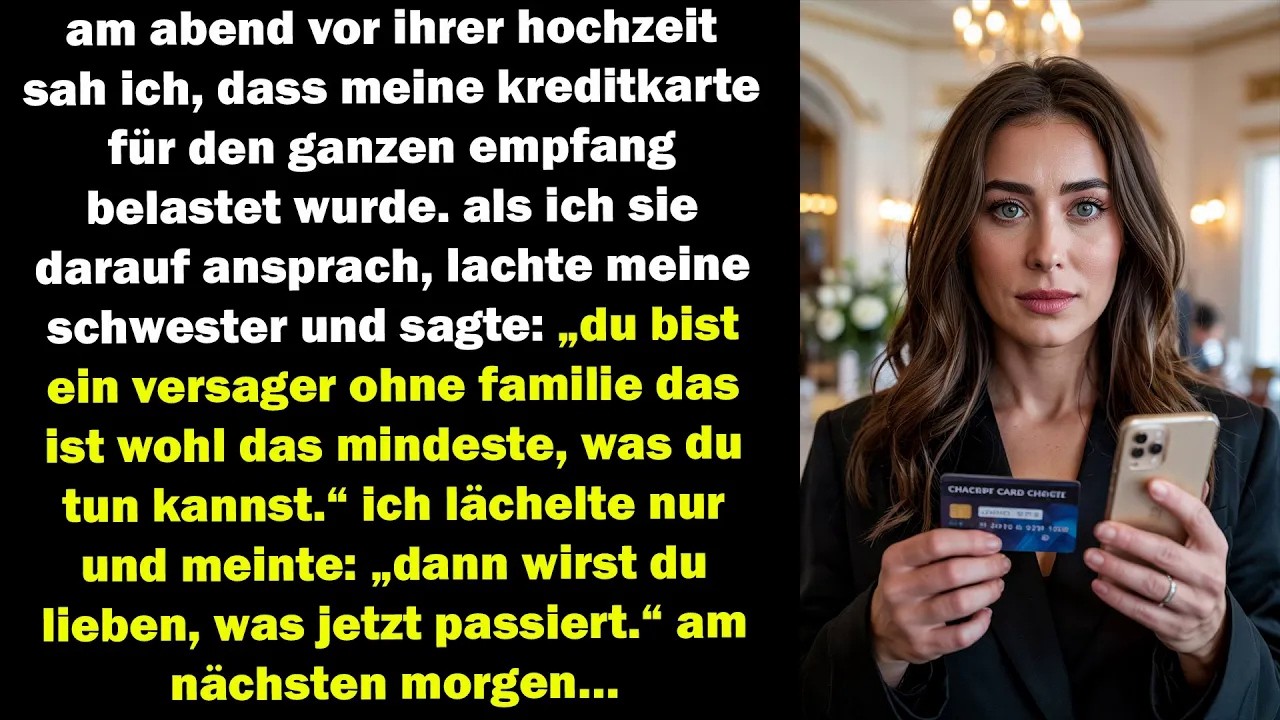 Sie nannte mich einen Versager ohne Familie – am Morgen ihrer Hochzeit änderte sich vieles