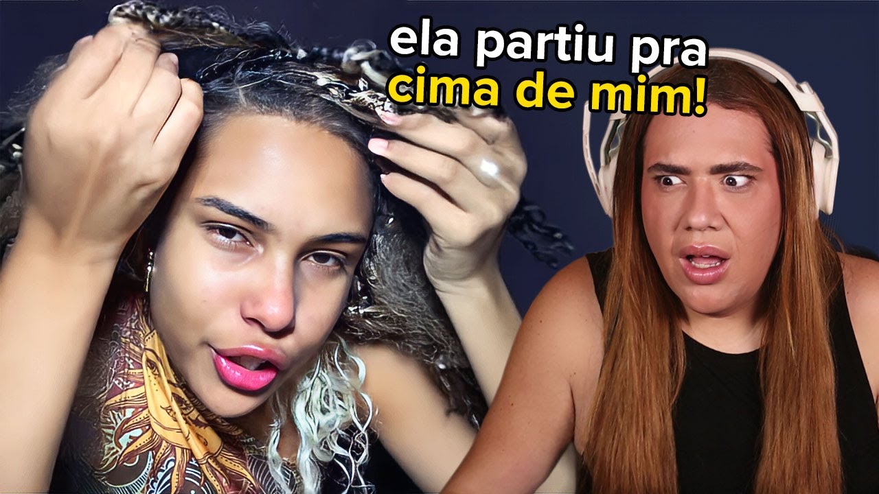 ELA ARRANCOU MEU CABELO PORQUE LEVEI MEU MARIDO
