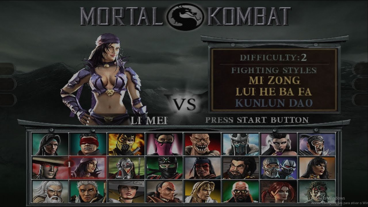 Mortal Kombat Deception - Li Mei Arcade Ladder