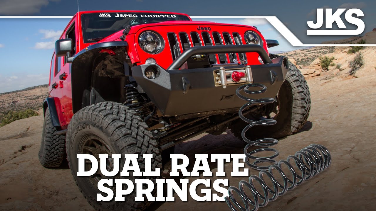 JKS Dual Rate Coil Springs: an essential upgrade!