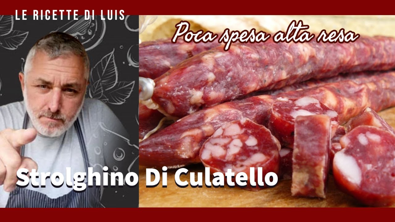 салями, как strolghino di Culatello, домашнее норчино