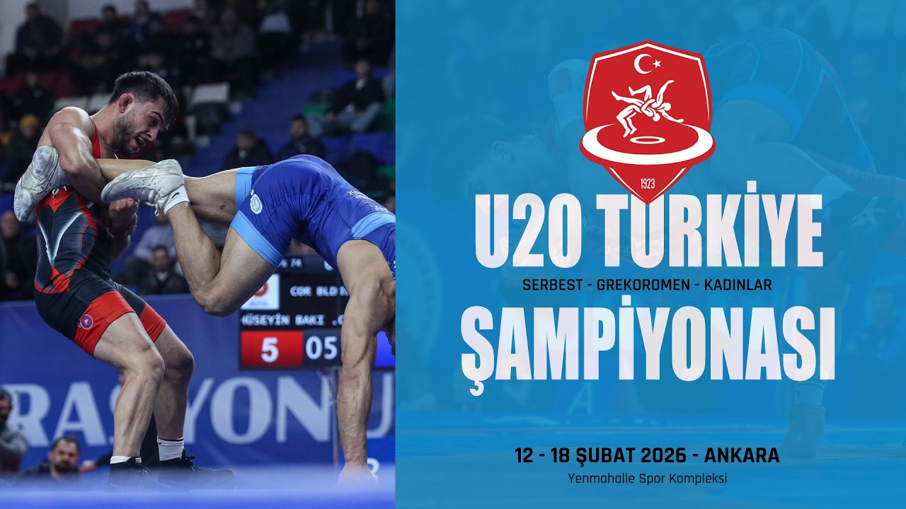 B-Minderi | 2 - Gün | U20 TÜRKİYE ŞAMPİYONASI | FS-GR-WW STİL | Ankara | 12-18 Şubat 2026