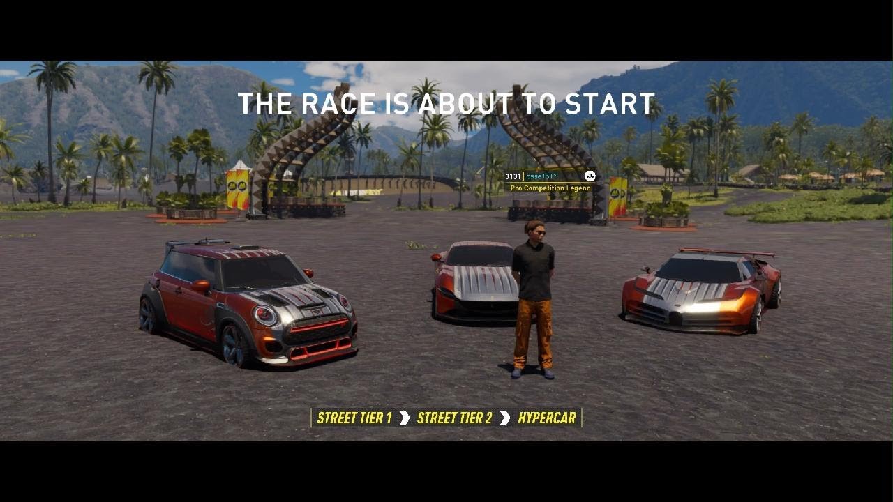 THE CREW MOTORFEST [ASSISTED AT 41%] GRAND RACE VICTORY: STREET TIER 1 - STREET TIER 2 - HYPERCAR 