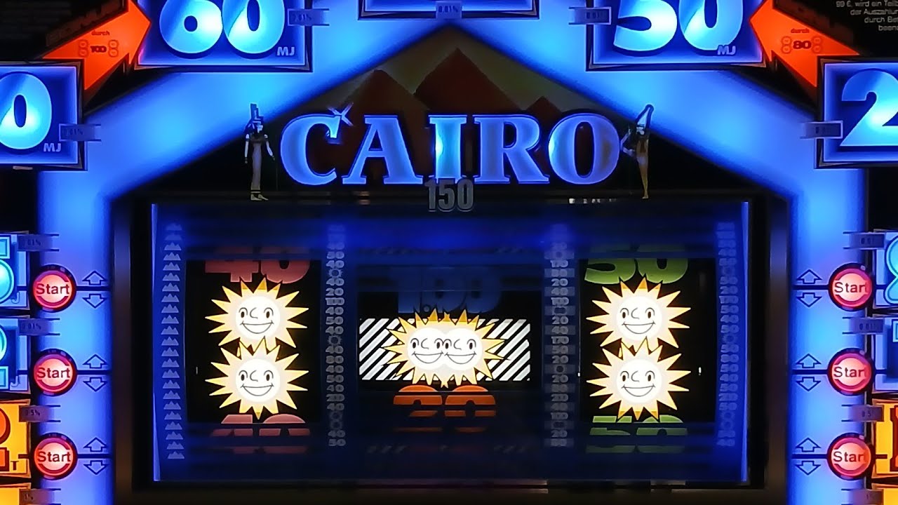 Spielautomat MEGA CAIRO  ☀️  Zu den Pyramiden 