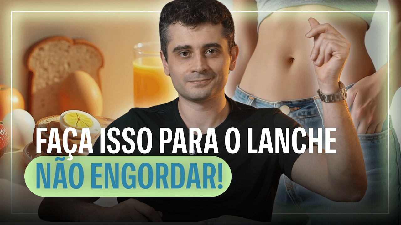 Como Fazer um Lanche que Emagrece de Verdade (Aplique Hoje Mesmo!)