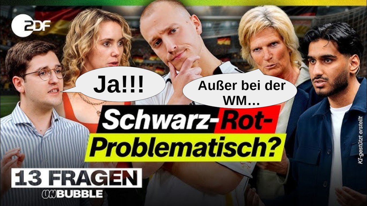 13 Fragen (ZDF): Patriotismus ohne Deutschland?