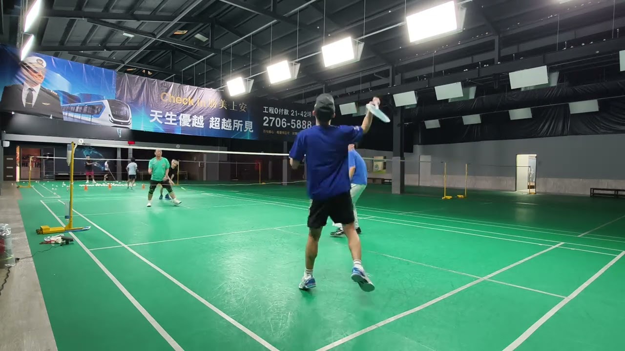 2/15 Game 6 強哥穎賢 21 : 15 源興聰哥 #男雙 #福雅羽球會館4號場地 #badminton 