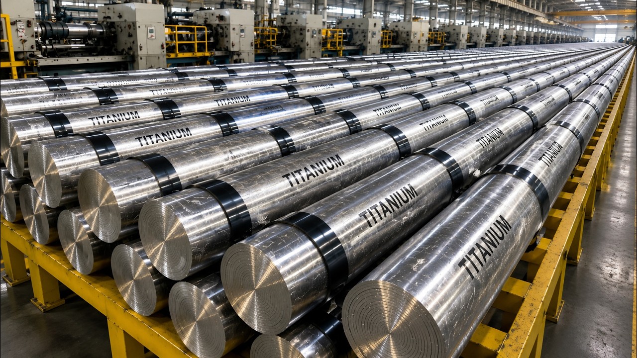 How Titanium is REALLY Made? Tomorrow's Metal