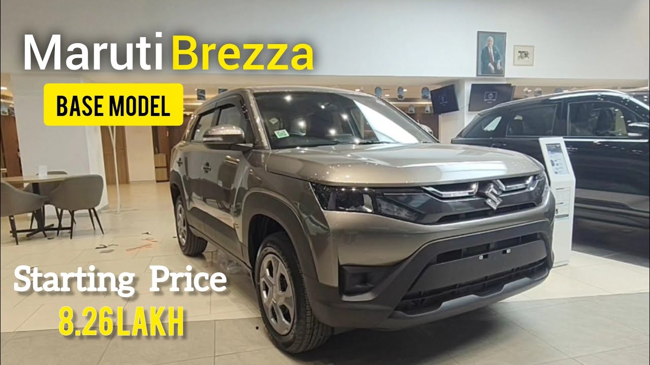 🔥 Base Model Vitara Brezza Full Review | Exterior, Interior, & Features🚗