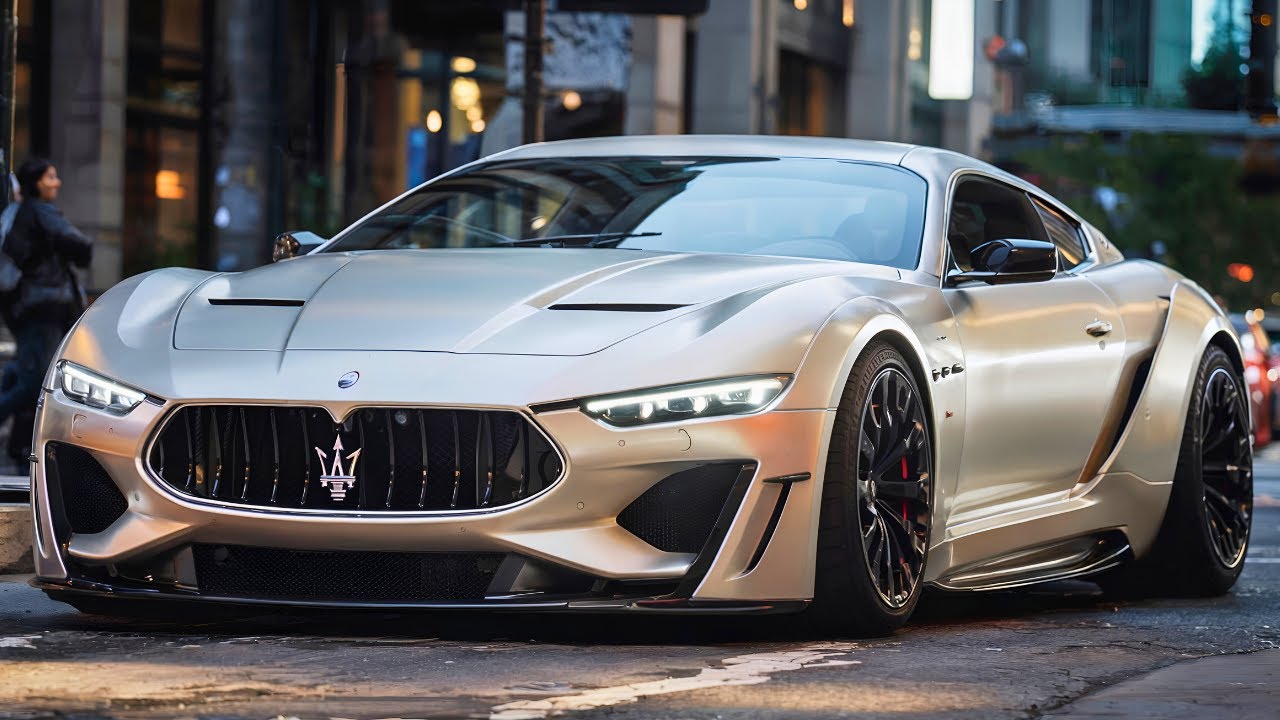 2026 Maserati Granturismo выставлен - убийца Ferrari?