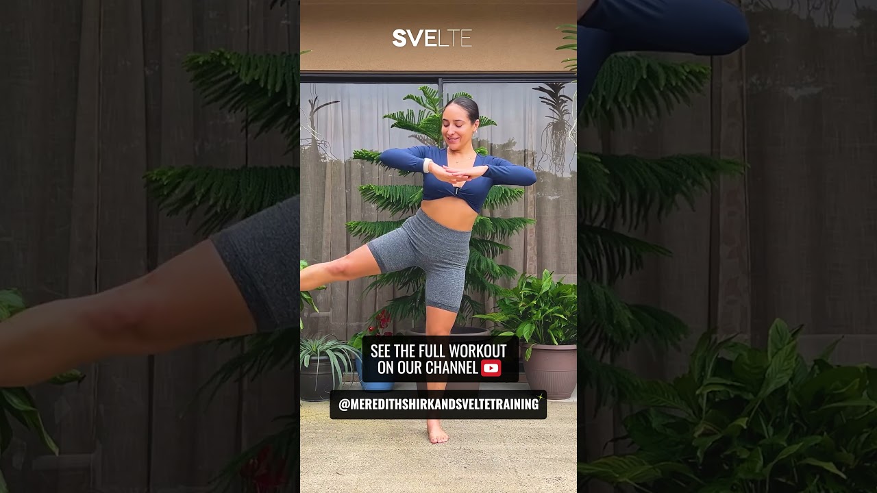 Toned Legs Standing Workout | Reduce Cellulite + Leg Fat