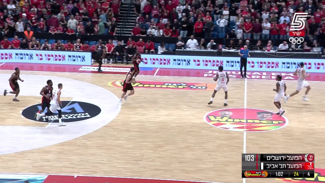 HAPOEL JERUSALEM vs. Hapoel Tel-Aviv - Game Highlights
