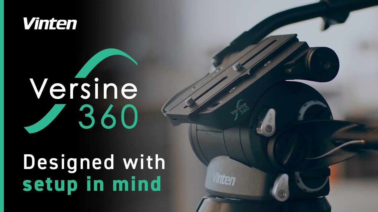 Designed with setup in mind - Vinten Versine 360