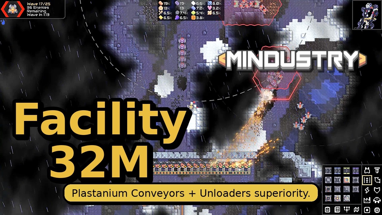 Facility 32M | Hard | Mindustry V8 | Campaign
