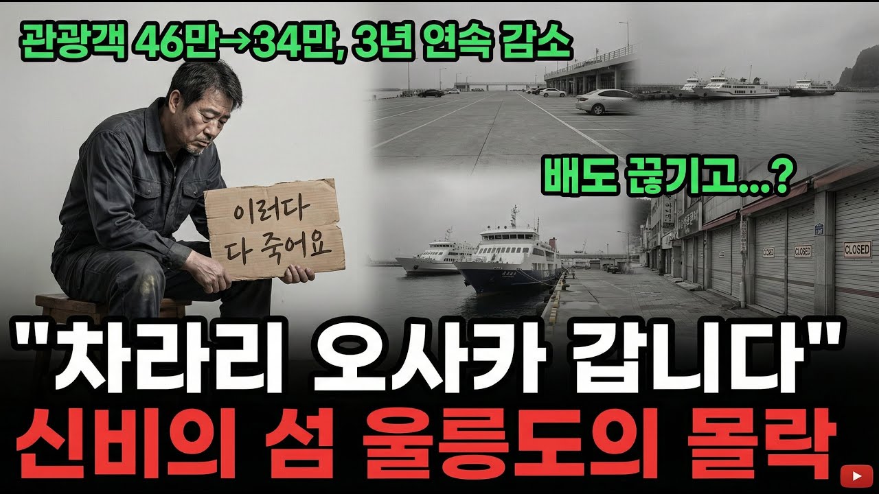 비계 삼겹살은 시작일 뿐이었다ㅣ울릉도가 스스로 무너지는 소름 돋는 구조 | 울릉도의 몰락