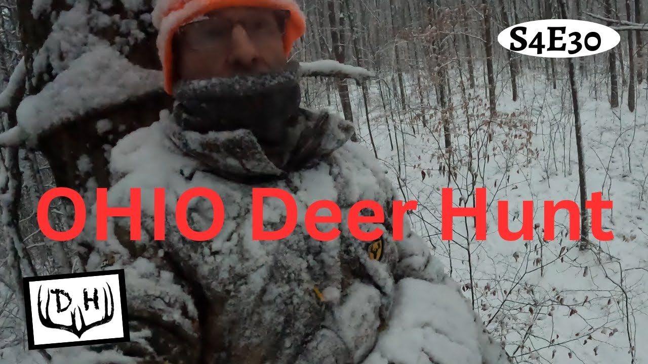 Late-Season Ohio Deer Hunt in Heavy Snow