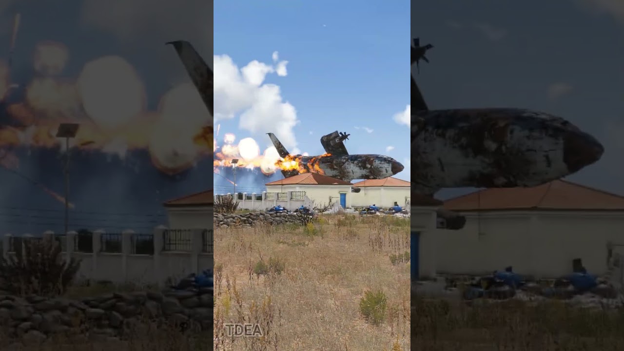Skynex defense successfully destroyed the enemy personnel transport aircraft | Arma 3