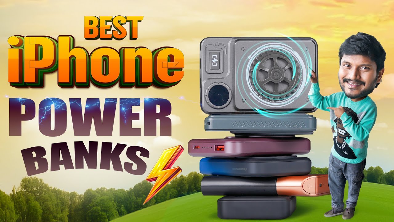 Best Wireless PowerBanks || Best iPhone Power Banks 2025 || || Best Tech In Telugu