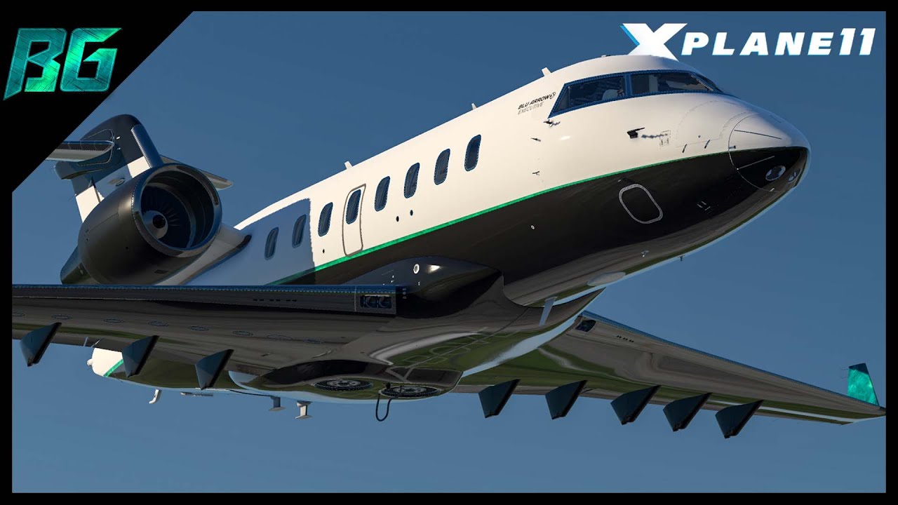 Executive HotStart Challenger 650 | KDWH-KMSY | X-Plane (VATSIM)