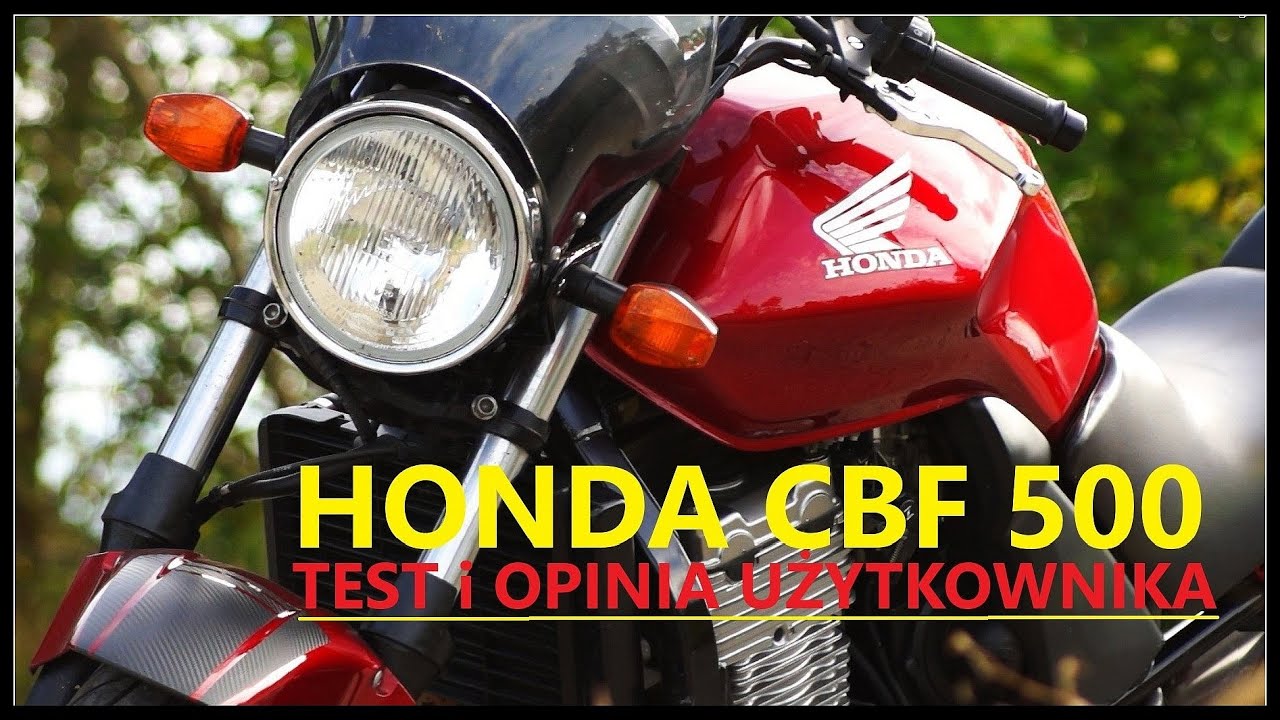 HONDA CBF 500 prezentacja i opinia użytkownika #HondaCBF500 #motorcykle #honda #test #cbf500 #cbf