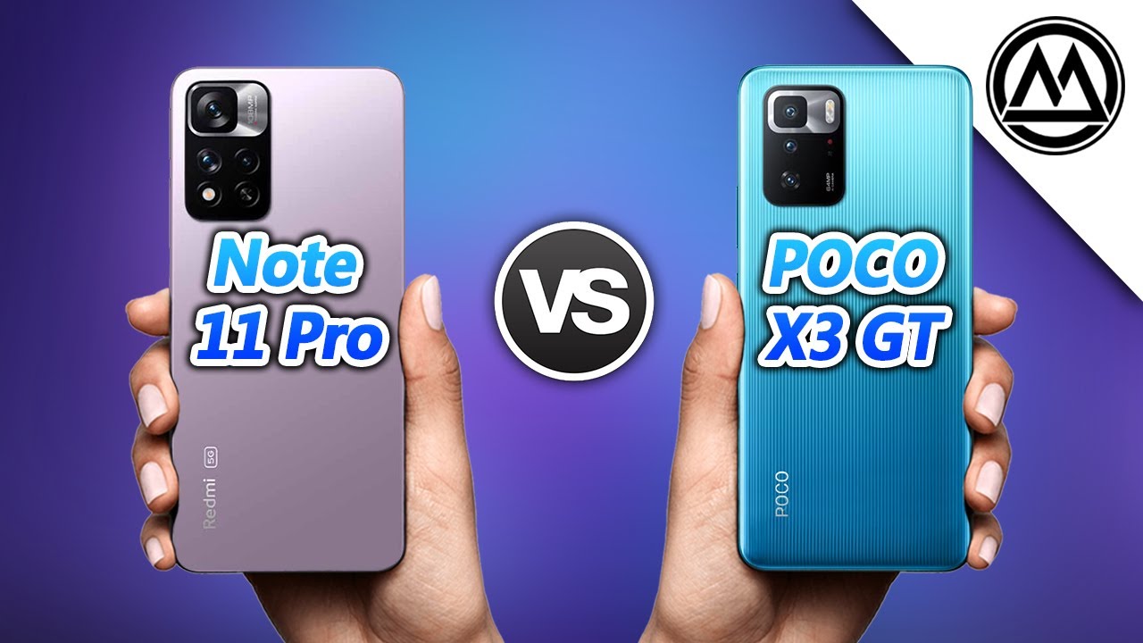 Xiaomi Redmi Note 11 Pro vs Poco X3 GT