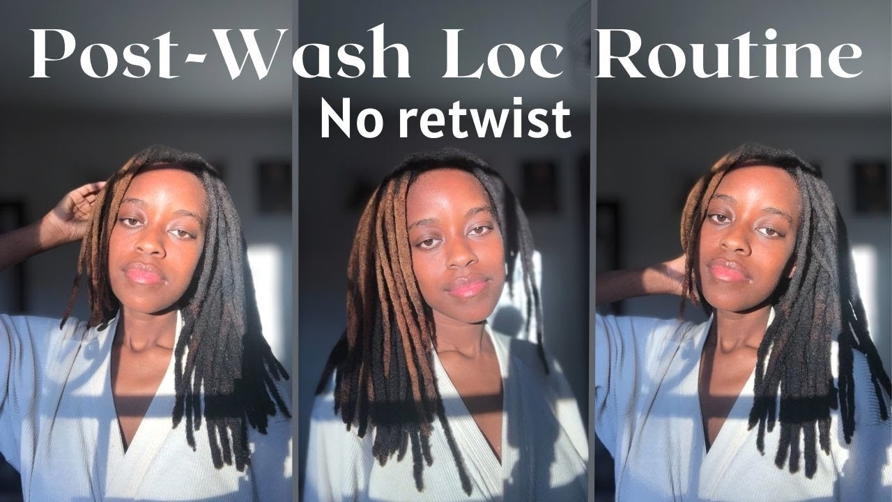 My Post-Wash Loc Routine + 1 Year of New Hair Growth Without Retwisting