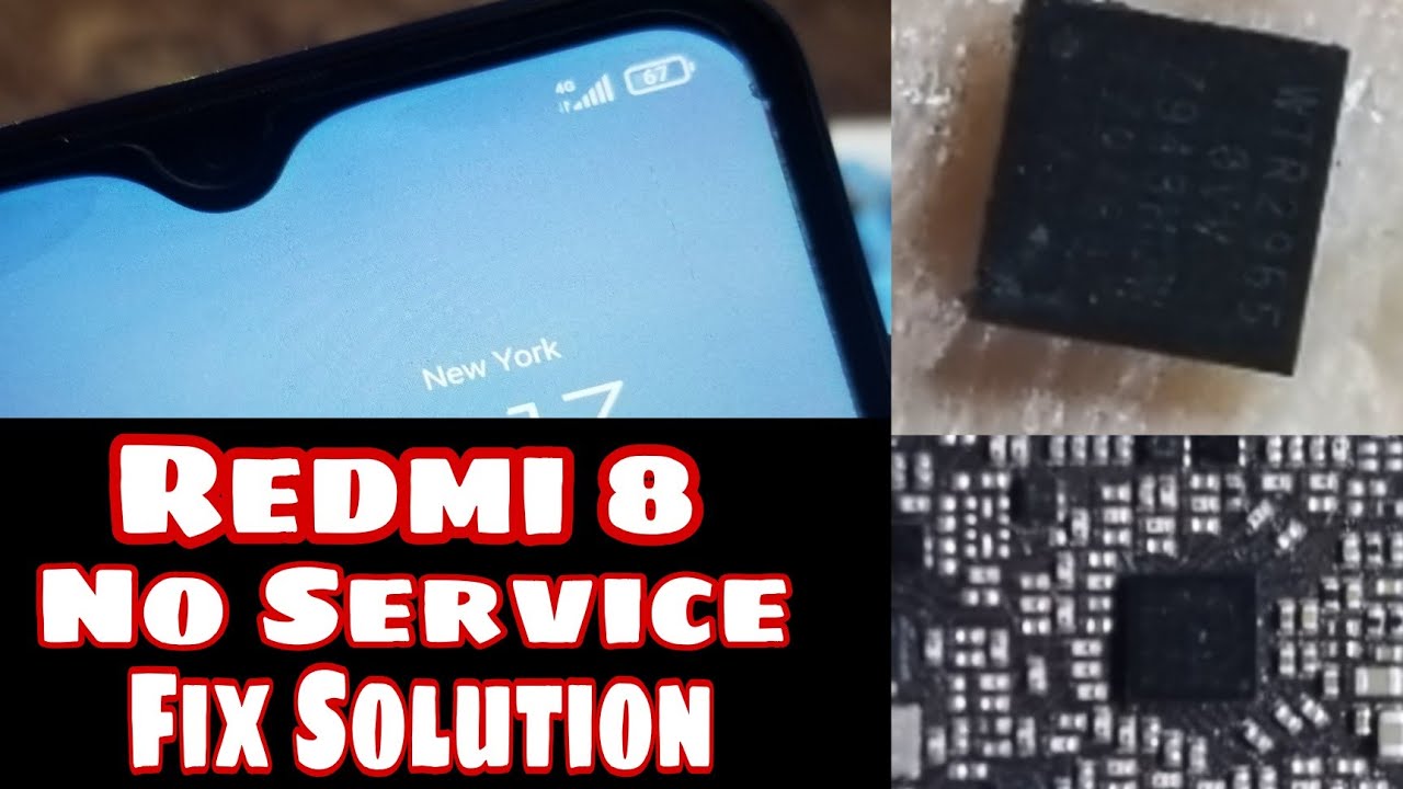 Redmi 8 No Service Change Wtr 2965 ic Fix
