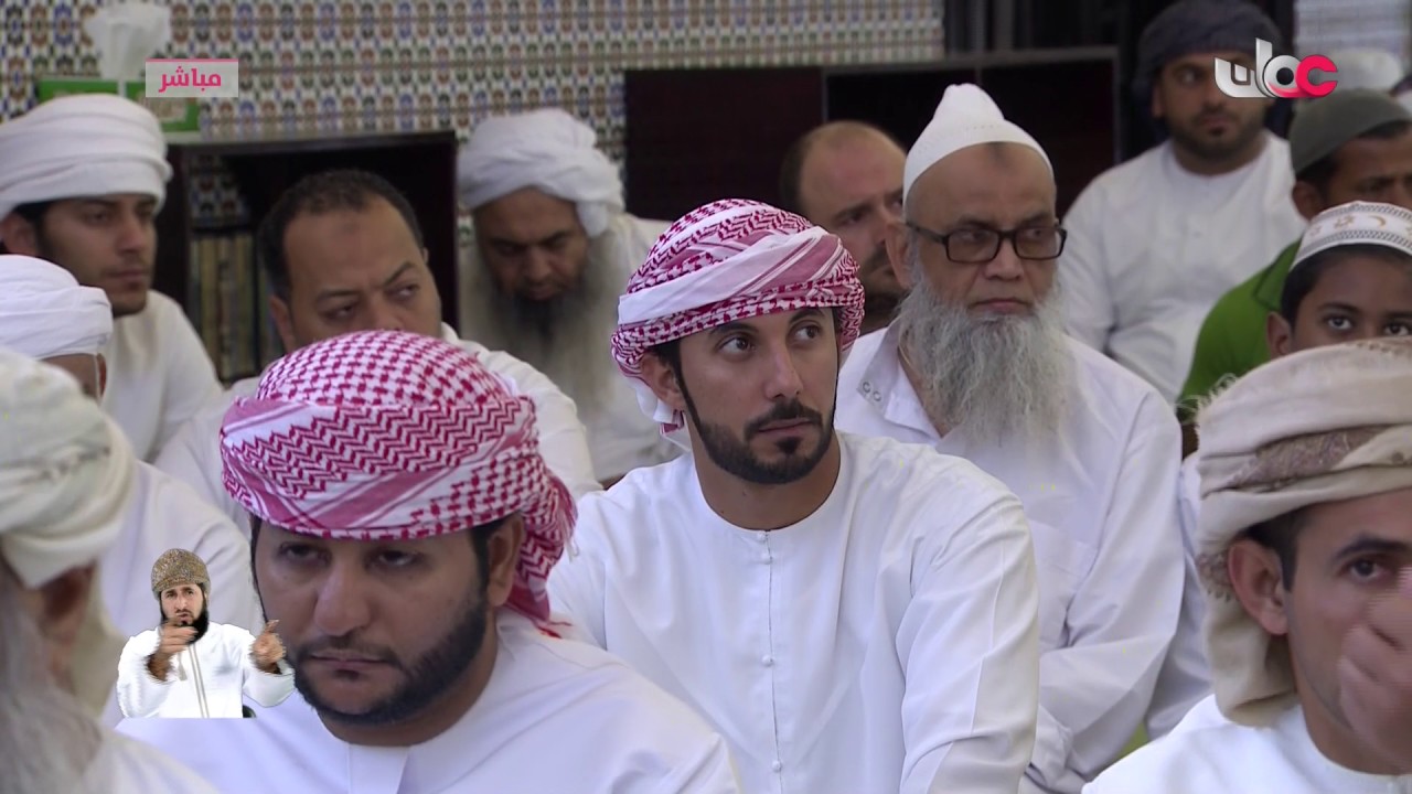 شعائر خطبة وصلاة الجمعة من جامع السلطان قابوس بالبريمي