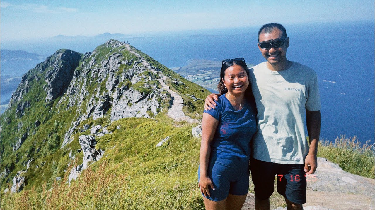 We went on our first hiking trip together Part 1 