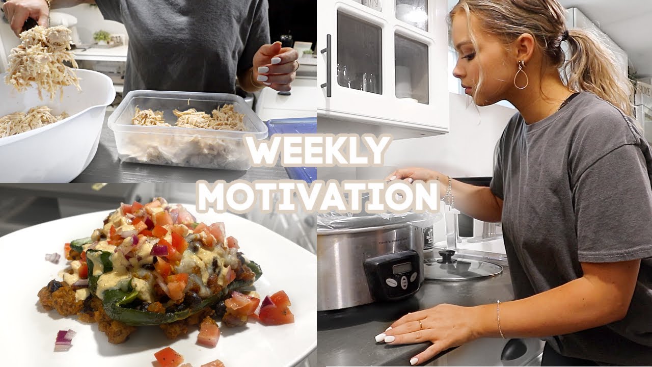 Stuffed Poblano Peppers, Easy Meal Prep Shredded Chicken, Cleaning & Explaining My Tattoo