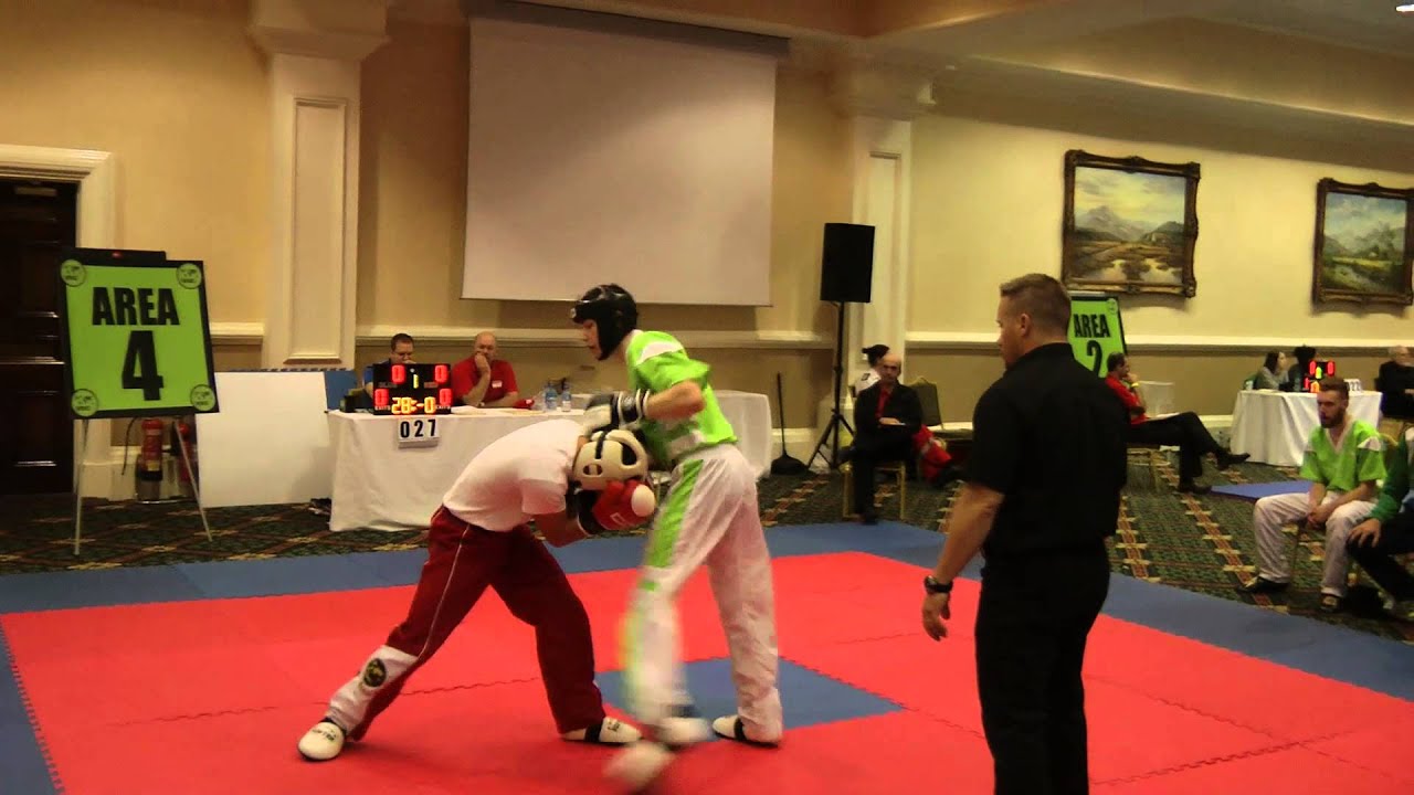 Joe Doyle 1st Place Continuous Kickboxing WKKC 2014