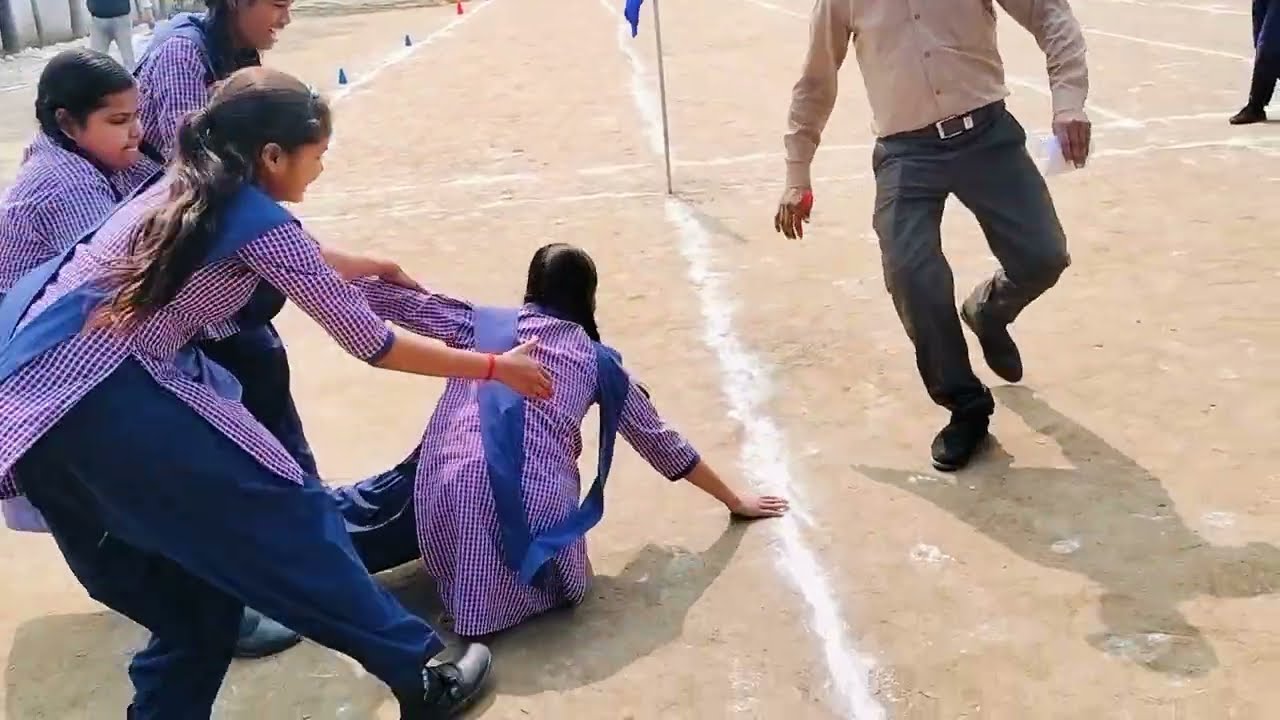 कबड्डी क्लास 6 स्टूडेंट MSD सेंट्रल एकेडमी तरकुलवा 