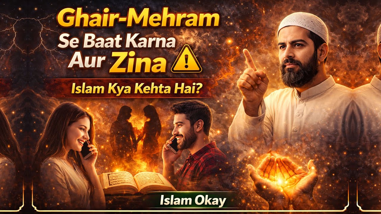 Ghair-Mehram Se Baat Karna Aur Zina | Islam Kya Kehta Hai? ⚠️