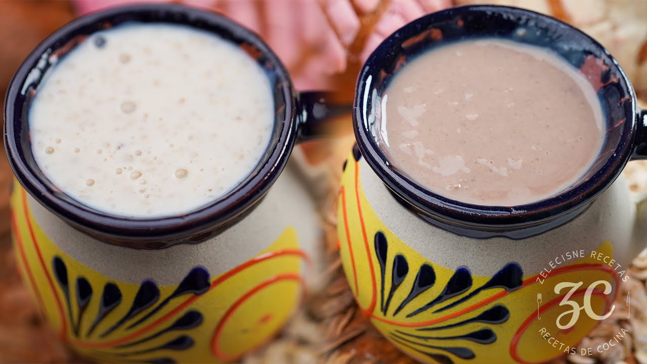 Atole de Avena con Canela y de Chocolate | Bebidas calientes para el frío ☕🍫