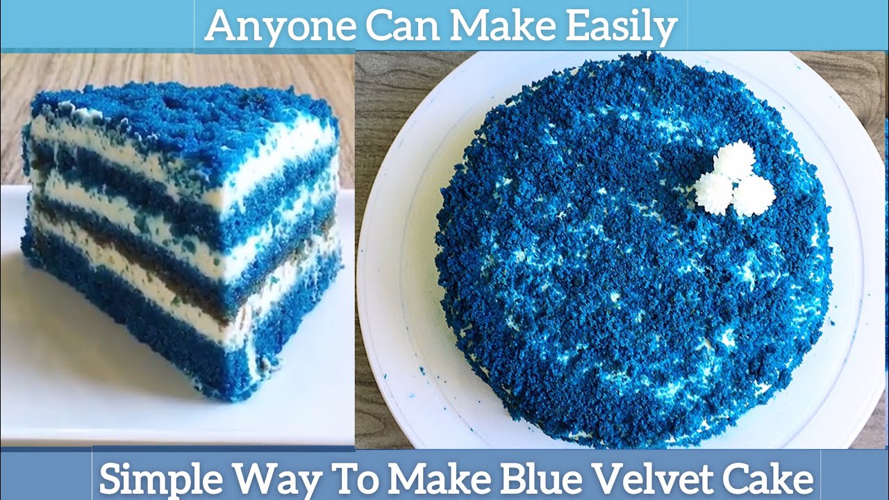 How To Make Blue Velvet Cake | My Taste