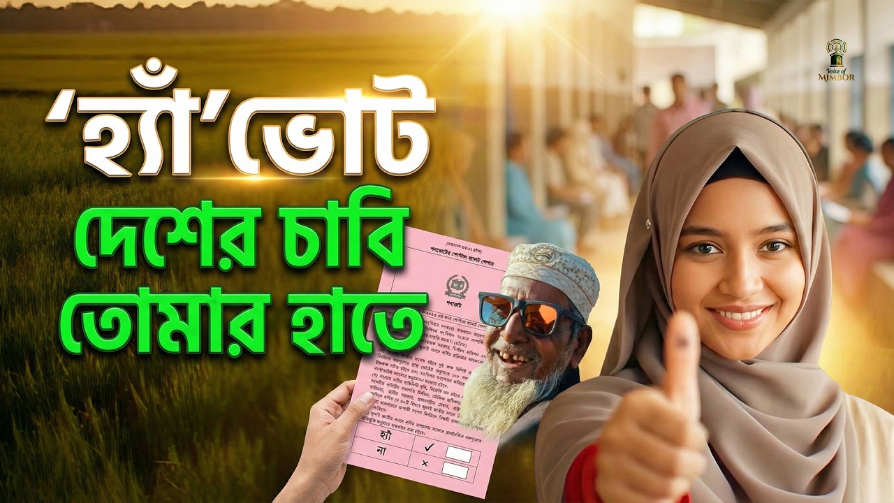 দেশের চাবি তোমার হাতে | পরিবর্তনের হুংকার | গণভোট ২০২৬ | নির্বাচনী সঙ্গীত | Voice of Mimbor