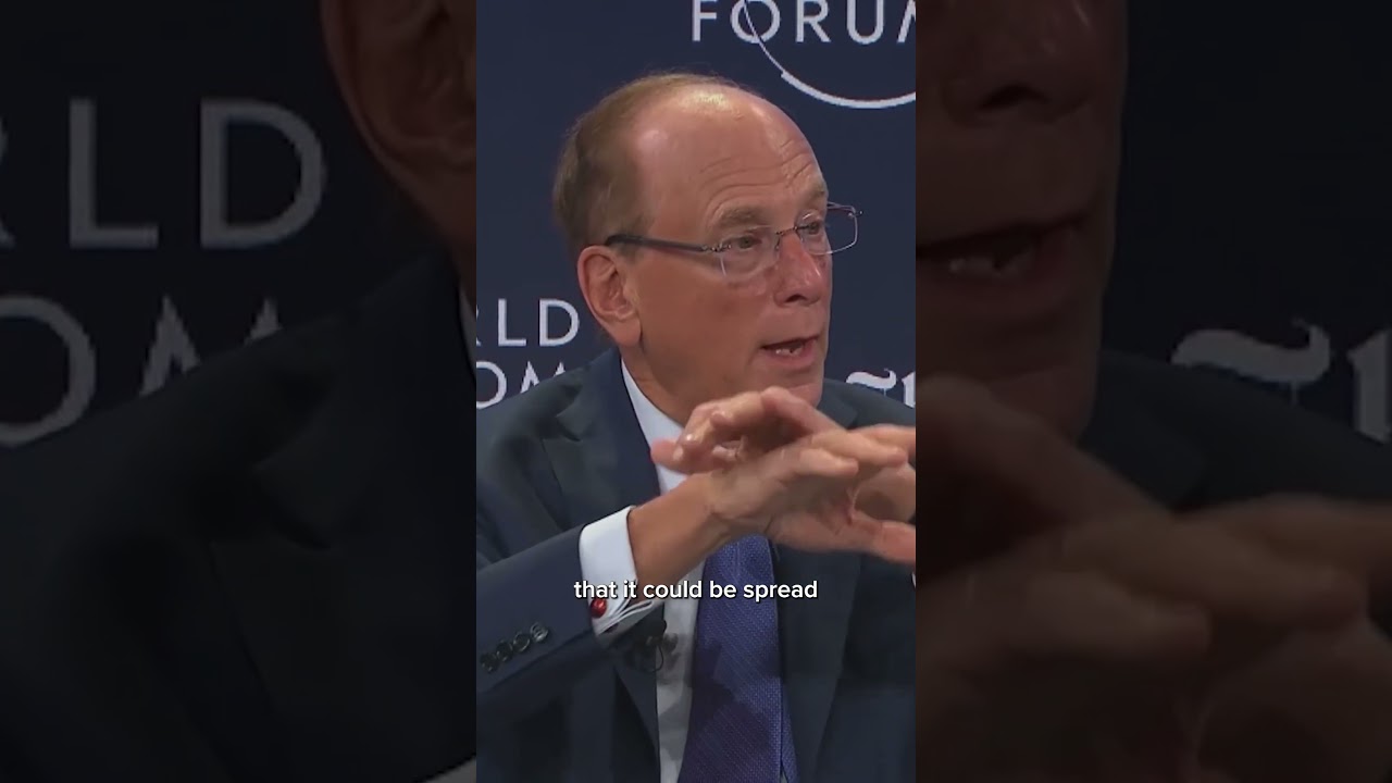 Larry Fink: AI spend is favoring big players