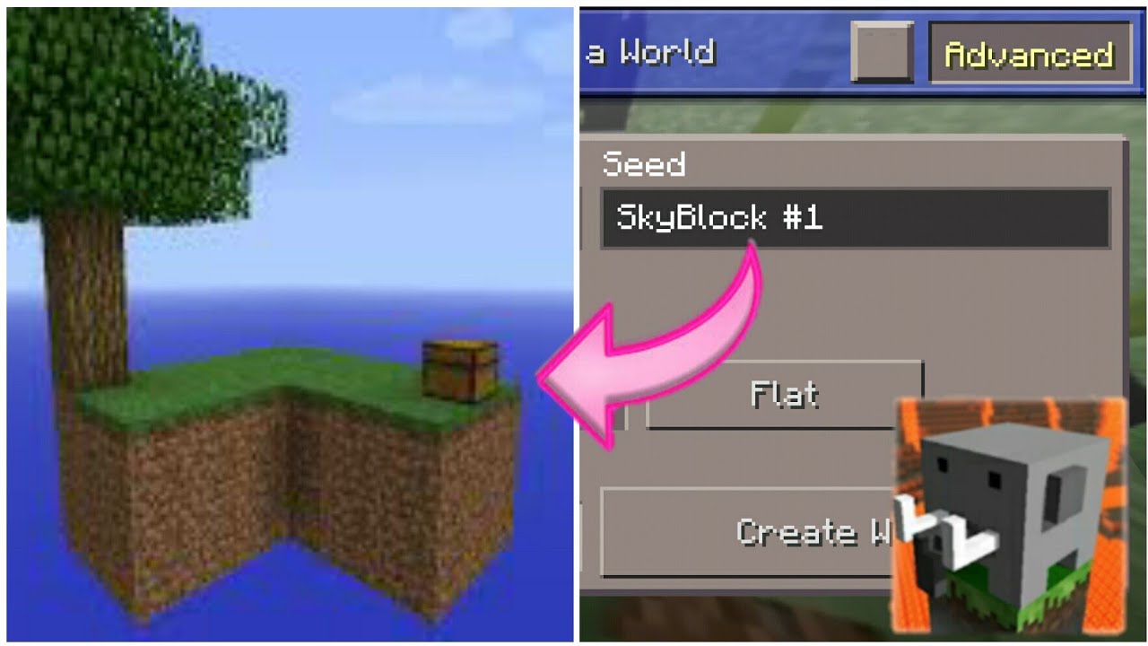 SkyBlock Survival Series In Craftsman Building Craft #1