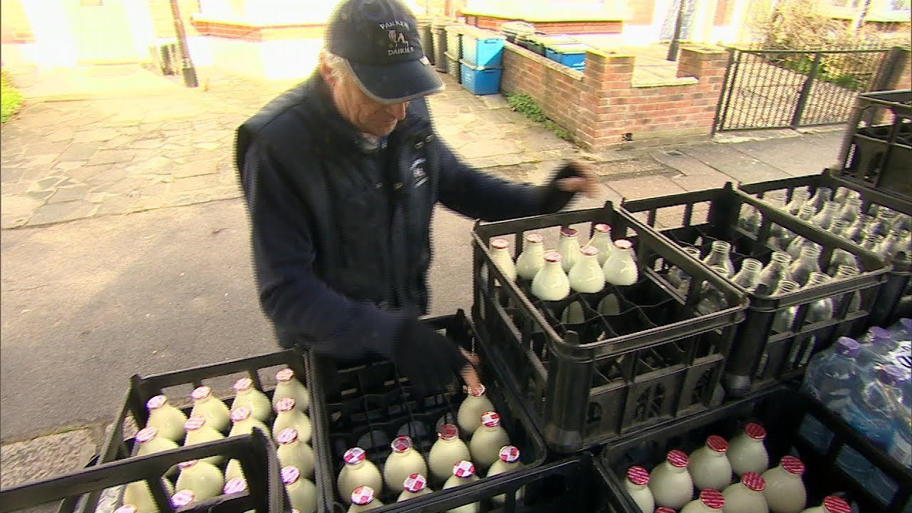 Milkmen and women making a comeback because of customers wanting to cut plastic use | ITV News