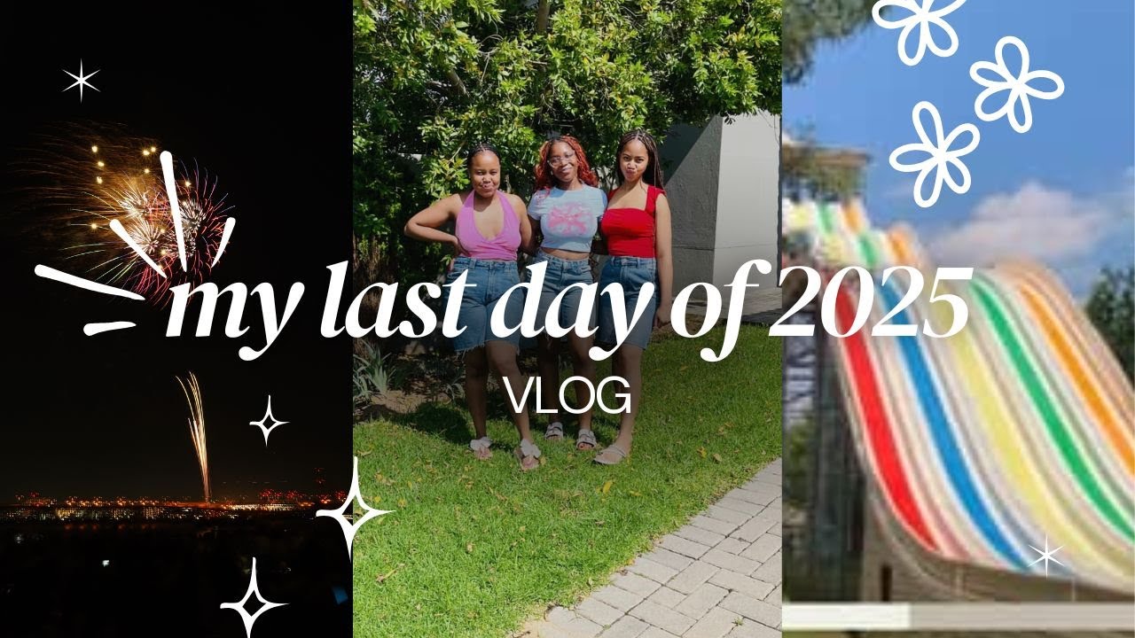 Spend the last day of 2025 with me😝 | Waterpark | Church | Shopping 