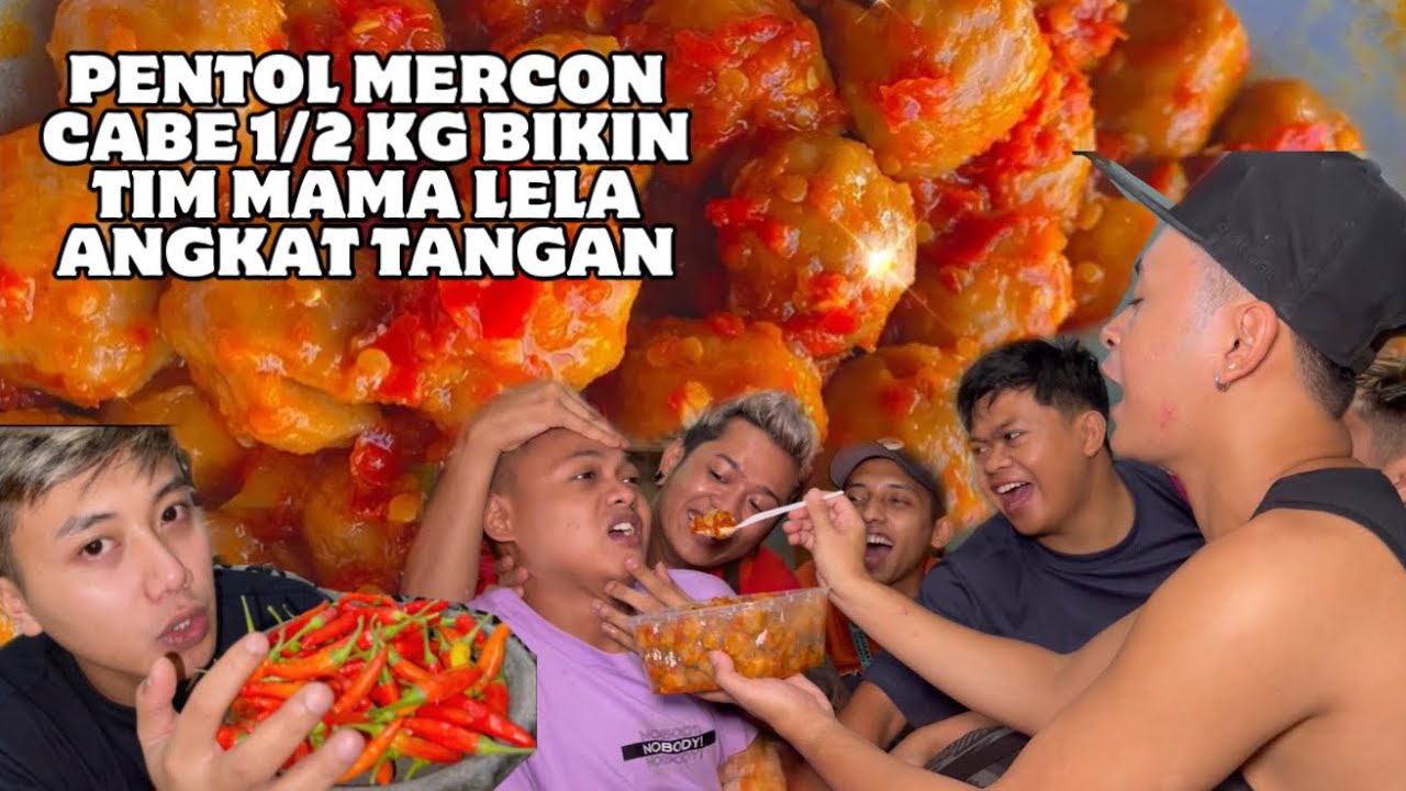 RACUNIN 1 TIM MAMA LELA PENTOL MERCON CABE  1/2 KG PEDAS NGERI !!!