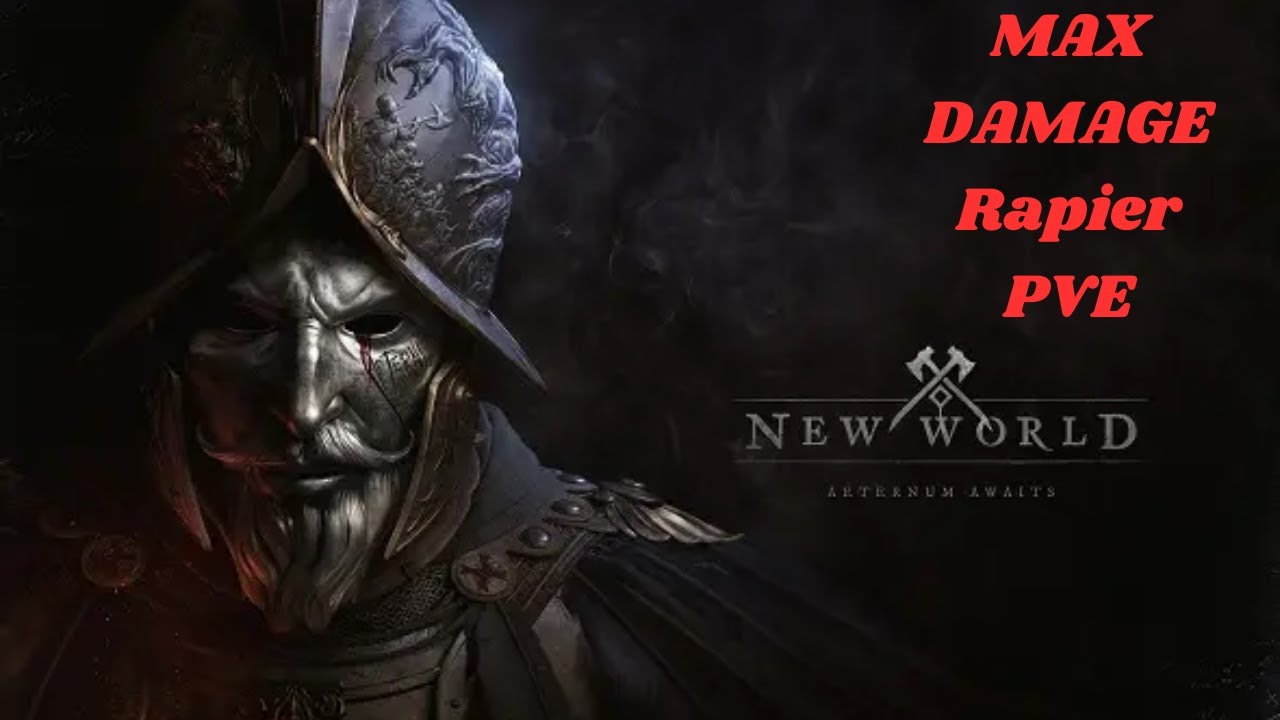 MAX damage PVE Rapier builds. New World.