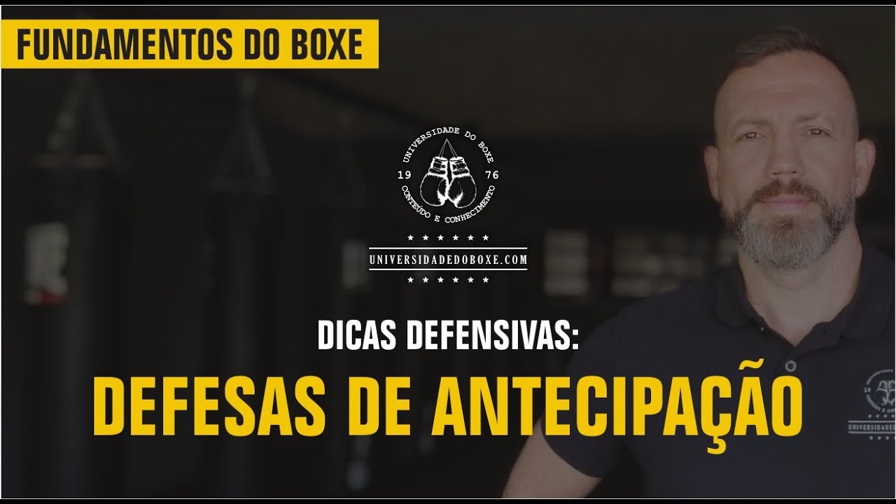 Defesas de antecipação no Boxe