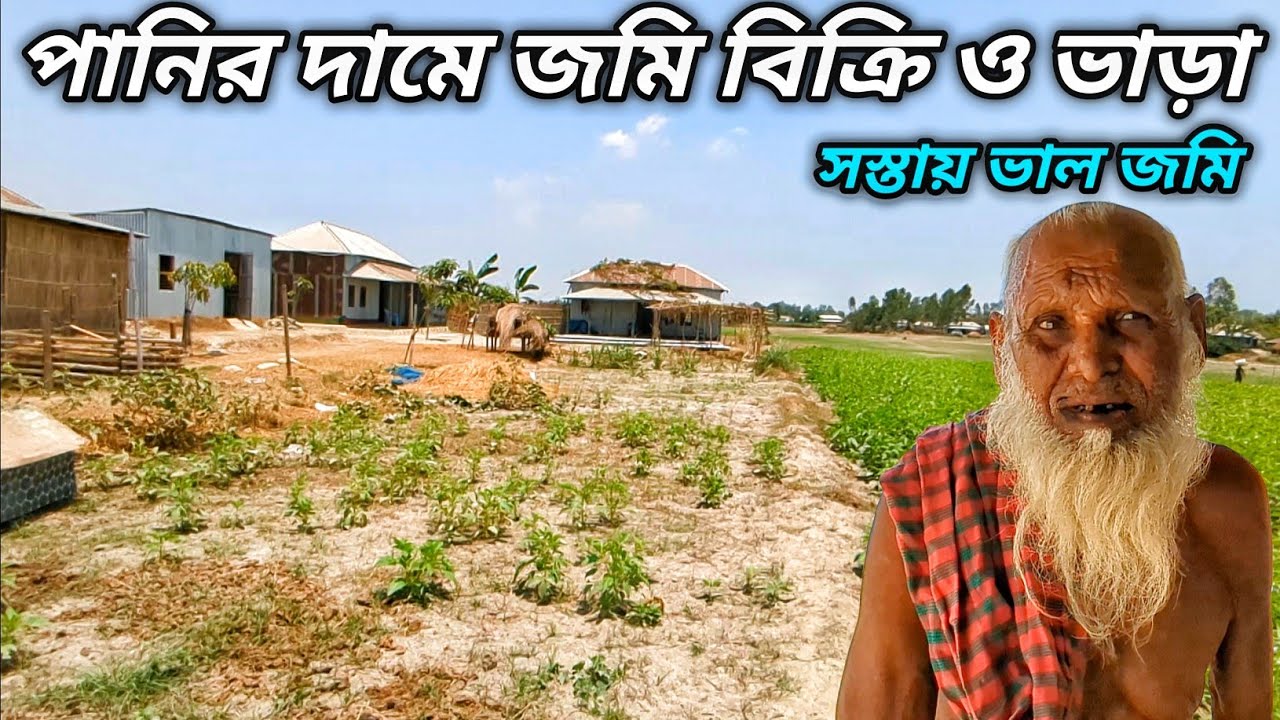 পানির দামে জমি কিনতে ও ভাড়া নিতে পারবেন এই গ্রামে |অল্প দামে ভাল জমি ও মোবাইল নাম্বার | Grammo Jibon