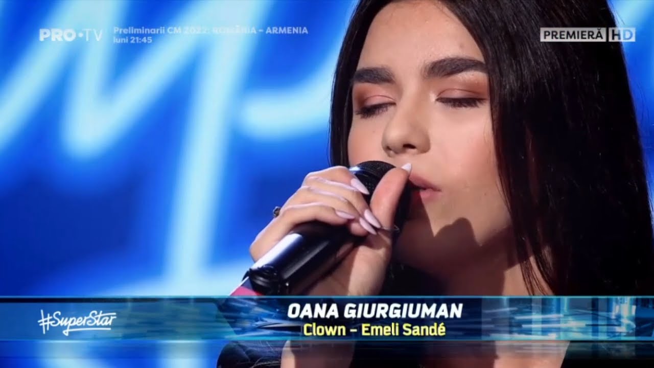 Oana Giurgiuman ( SuperStar Romania ) 9 Octombrie 2021