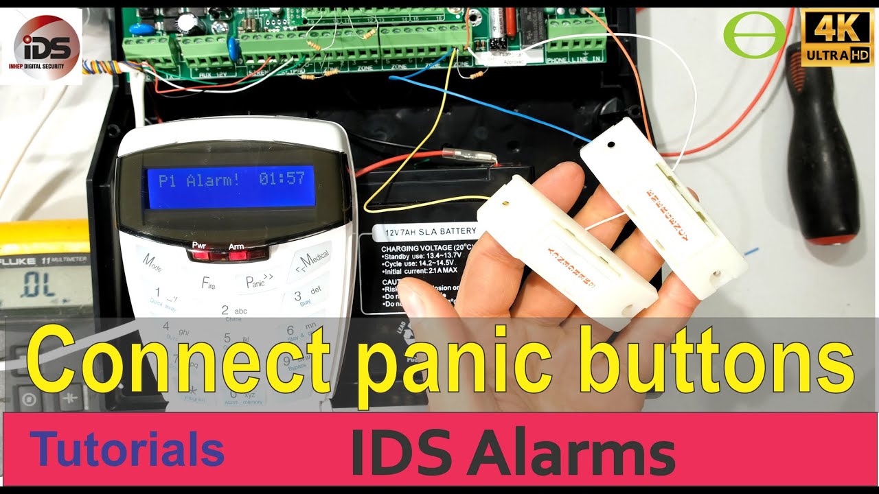 How to add panic buttons to your IDS alarm system