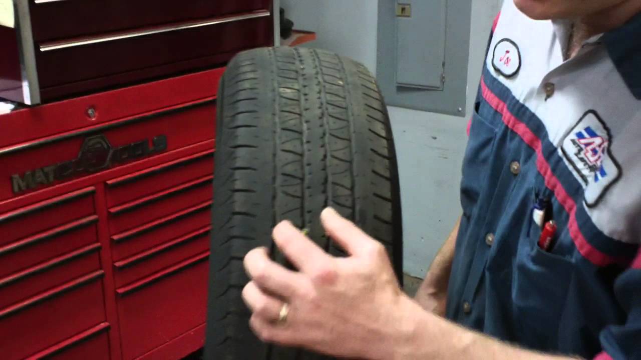 Do tires have a built in wear indicator?