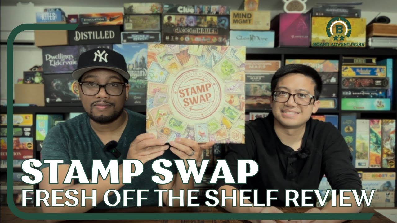 Stamp Swap Board Game Review: Fresh off the Shelf